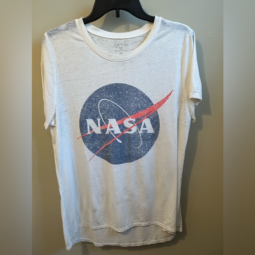 NASA soft short sleeve tee